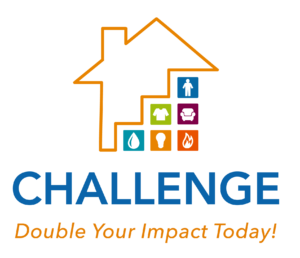 Challenge Campaign logo with slogan "Double Your Impact Today"
