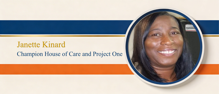 Janette Kinard director on the Crisis Assistance Ministry Board and leader at Champion House of Care and Project One